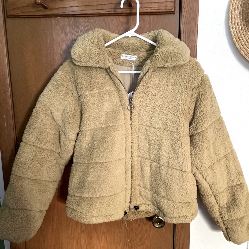 Roolee Sherpa puffer jacket